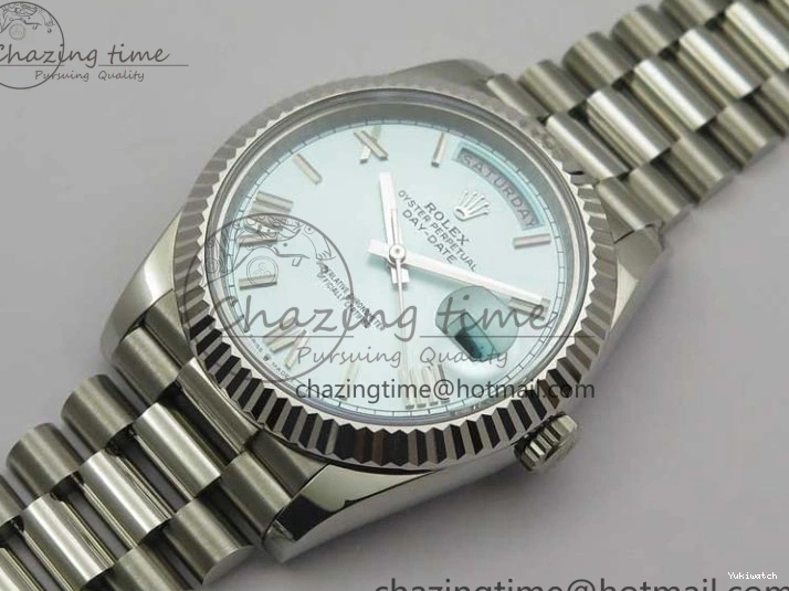 Day Tiffany Bp Maker on Best Dial Blue Roman 1:1 Bracelet 40 SS Edition SS A2836 Date 0408